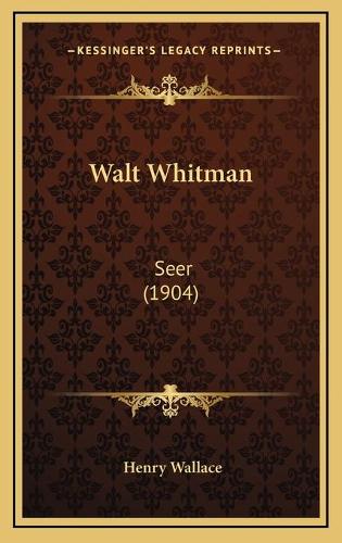 Walt Whitman