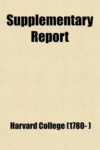 Supplementary Report; Twentieth Anniversary Celebration