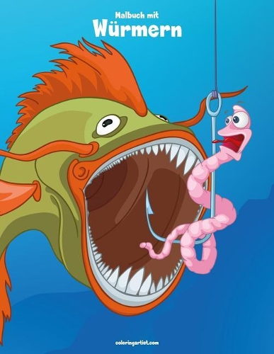 Malbuch mit Würmern 1