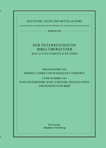 Das Alttestamentliche Werk