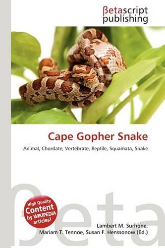 Cape Gopher Snake