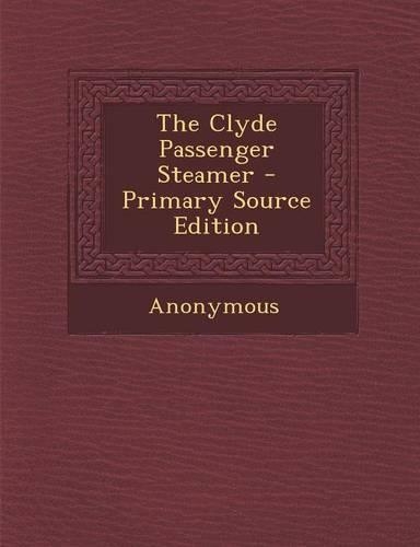 The Clyde Passenger Steamer