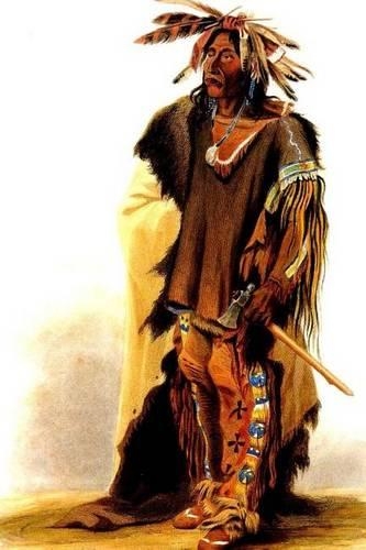 A Sioux Warrior (Karl Bodmer) Native American Indian