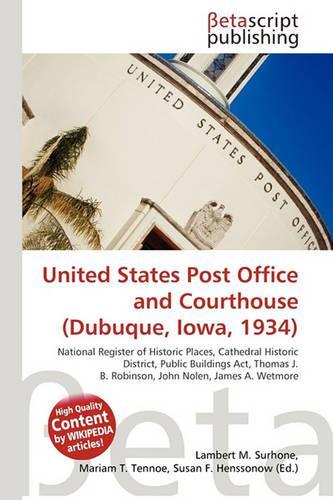 United States Post Office and Courthouse (Dubuque, Iowa, 1934)