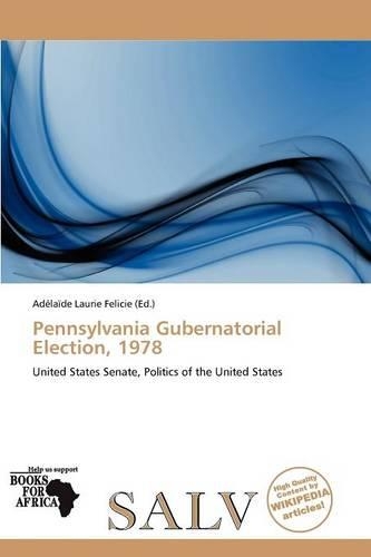 Pennsylvania Gubernatorial Election, 1978