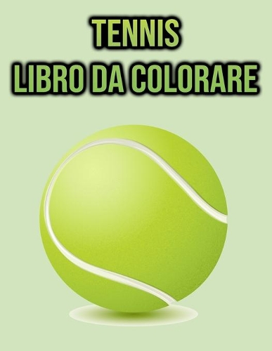 Libro da Colorare Tennis