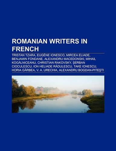 Romanian Writers in French