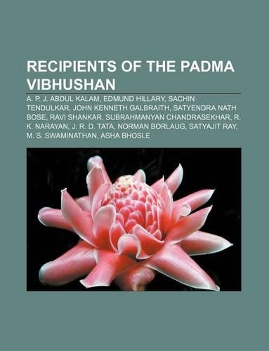 Recipients of the Padma Vibhushan