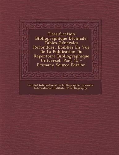 Classification Bibliographique Décimale