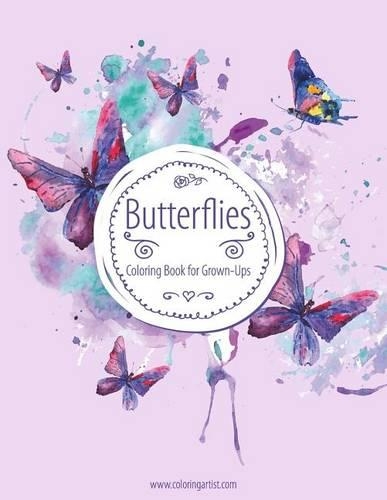 Butterflies Coloring Book for Grown-Ups 1