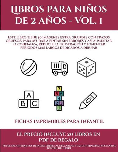 Fichas imprimibles para infantil (Libros para niños de 2 años - Vol. 1)
