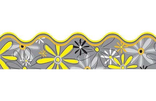 Delightful Daisies Scalloped Borders