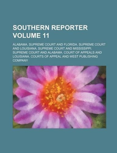 Southern Reporter Volume 11
