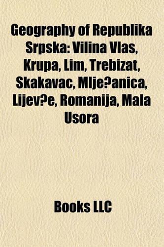 Geography of Republika Srpska