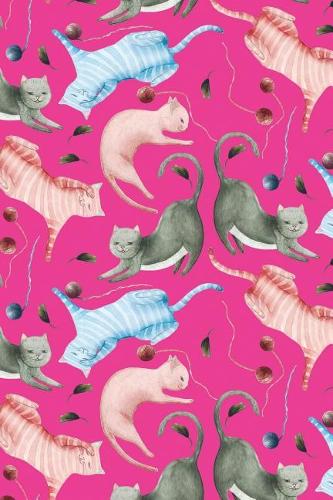 Journal Notebook For Cat Lovers Cats Playing 2: 110 Page Lined and Numbered Journal With Index Pages In Portable 6 x 9 Size, Perfect For Writing, Taking Notes, List Making, Journaling and Doodling(70 My Favorite Lined Journal)