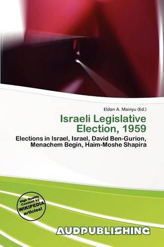 Israeli Legislative Election, 1959