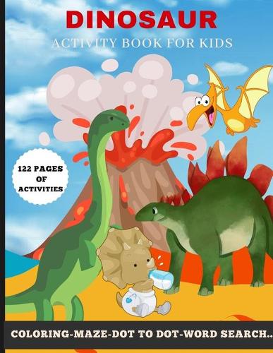 Dinosaur activity book
