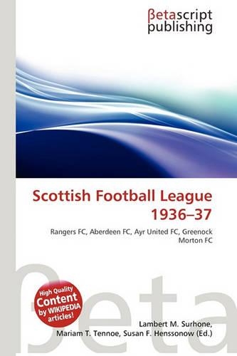 Scottish Football League 1936-37