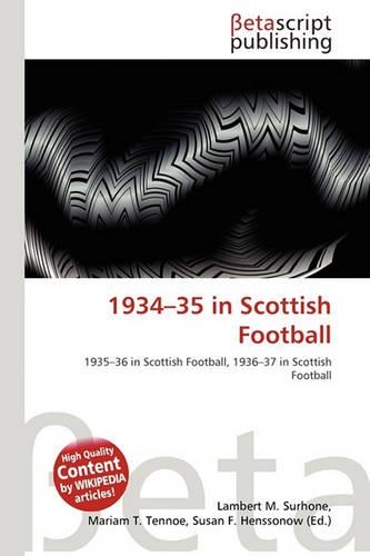 1934-35 in Scottish Football