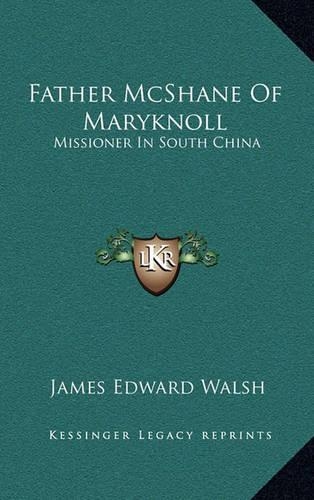 Father McShane of Maryknoll
