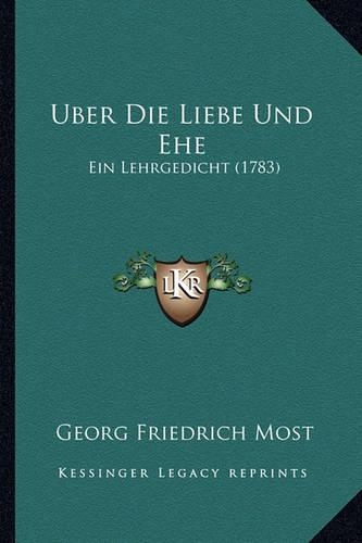 Uber Die Liebe Und Ehe