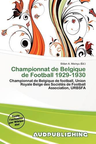 Championnat de Belgique de Football 1929-1930