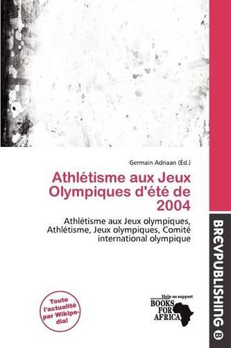 Athl Tisme Aux Jeux Olympiques D' T de 2004