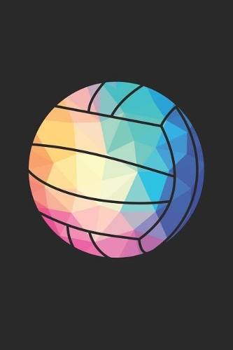 Low Poly Waterpolo Notebook - Waterpolo Training Journal - Gift for Waterpolo Player - Waterpolo Diary