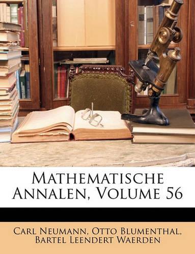 Mathematische Annalen, Volume 56