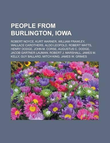 People from Burlington, Iowa