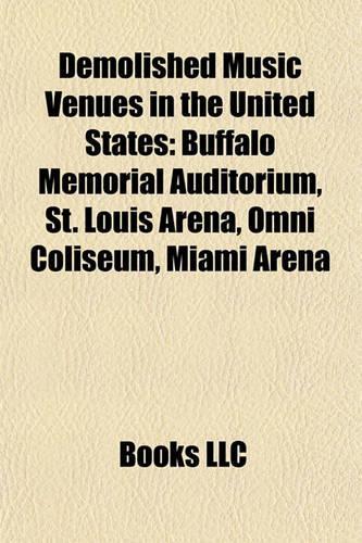 Demolished Music Venues in the United States