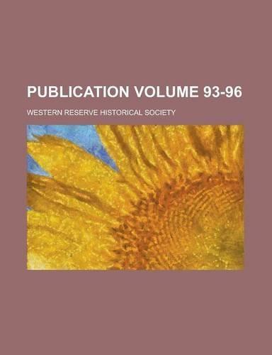 Publication Volume 93-96