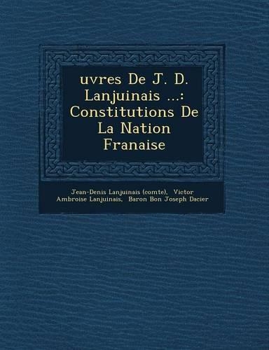 Uvres de J. D. Lanjuinais ...