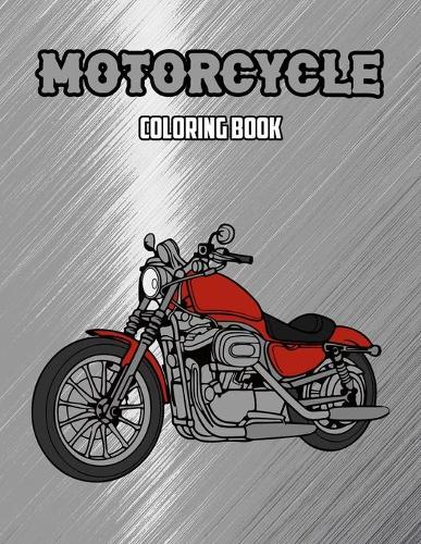 Motorcycle Coloring Book