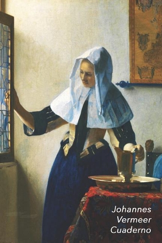 Johannes Vermeer Cuaderno: Mujer Con Aguamanil - Perfecto Para Tomar Notas - Diario Elegante - Ideal Para La Escuela, El Estudio, Recetas O Contraseñas