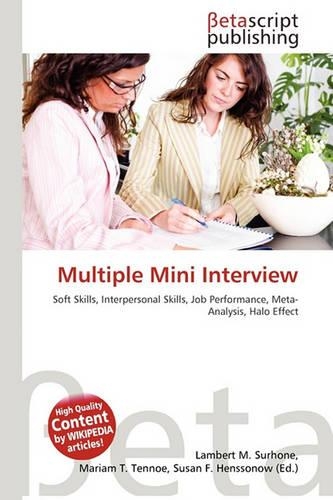 Multiple Mini Interview