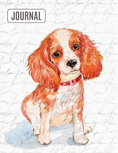 Big Fat Bullet Style Journal Notebook Cute Spaniel