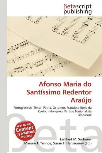 Afonso Maria Do Sant Ssimo Redentor Ara Jo