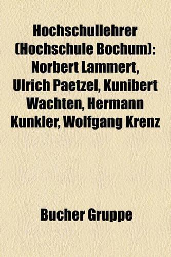 Hochschullehrer (Hochschule Bochum)