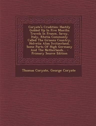 Coryate's Crudities