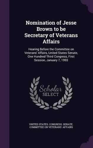Nomination of Jesse Brown to be Secretary of Veterans Affairs