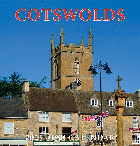 Cotswolds Mini Desktop Calendar - 2023