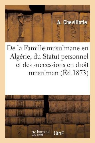 de la Famille Musulmane En Algérie