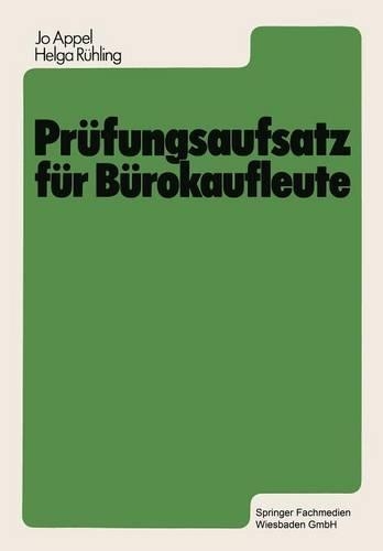 Prüfungsaufsatz für Bürokaufleute