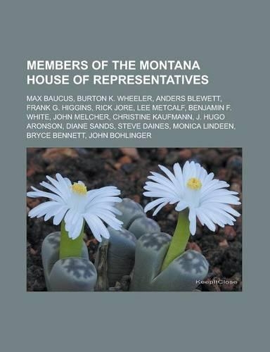 Members of the Montana House of Representatives