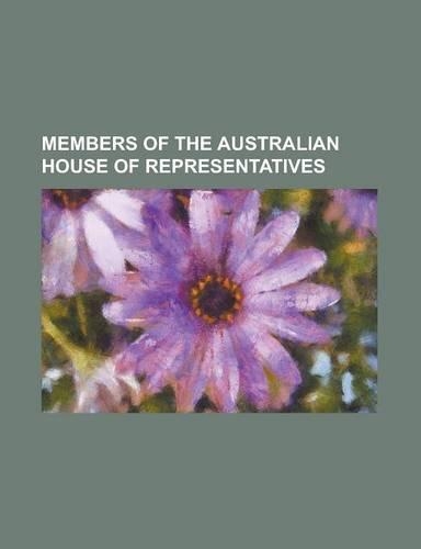 Members of the Australian House of Representatives