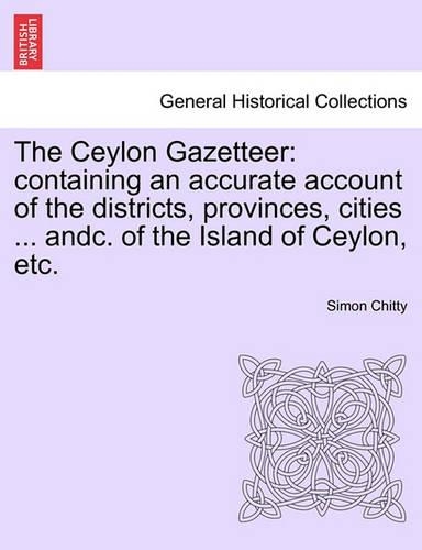 The Ceylon Gazetteer
