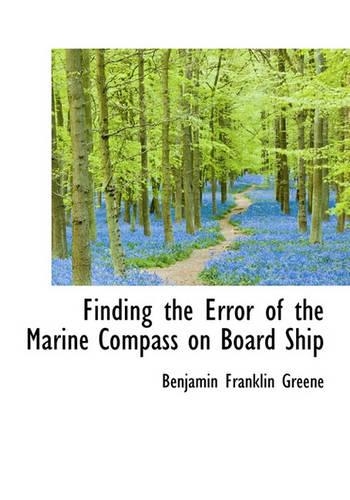 Finding the Error of the Marine Compass on Board Ship
