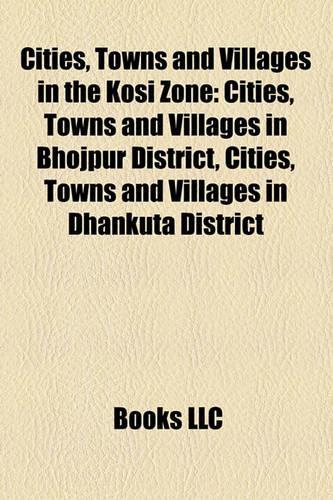 Cities, Towns and Villages in the Kosi Zone