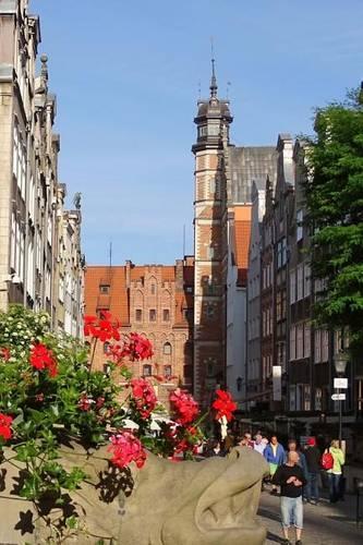 A Beautiful Street Gdansk, Poland